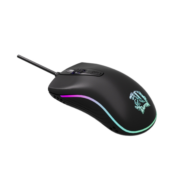 Mouse Gamer Raptor Storm Grip 3600DPI USB - Negro - Imagen 3