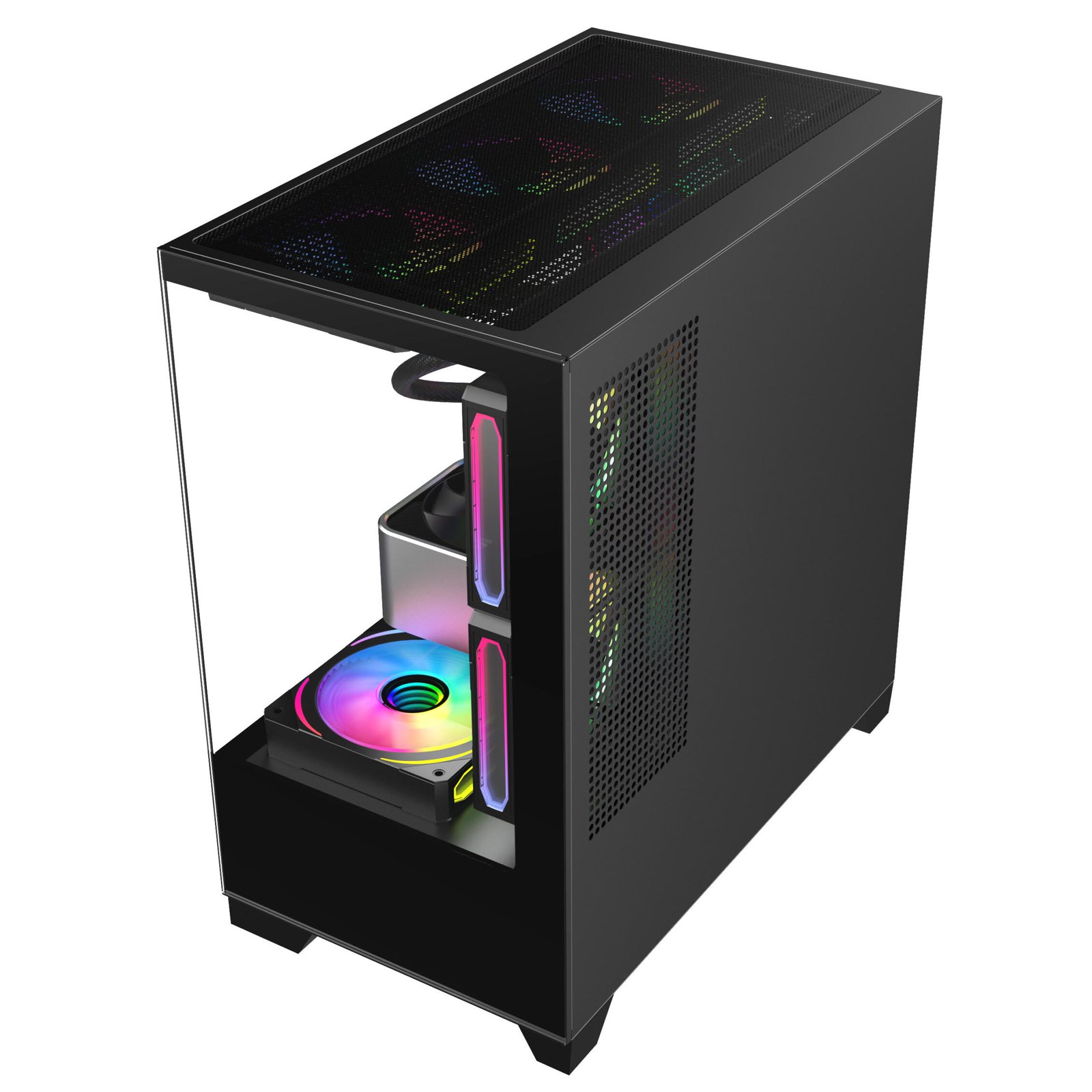 Gabinete Raptor Nova Prime Fan x3 RGB - Imagen 3