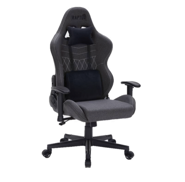 Silla Gamer Raptor Throne R1 Tela Negra - Imagen 3