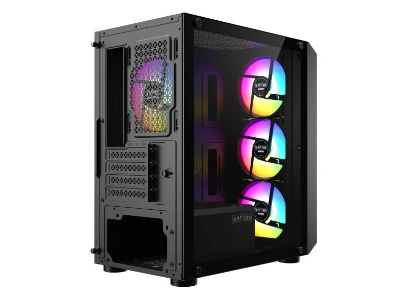 Gabinete Raptor Infinity Mesh Fan x4 RGB - Imagen 4