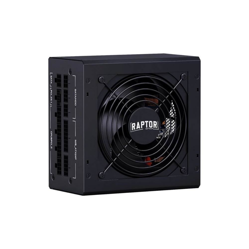 Fuente Raptor 800W 80 Plus Gold Full Modular - PR computación