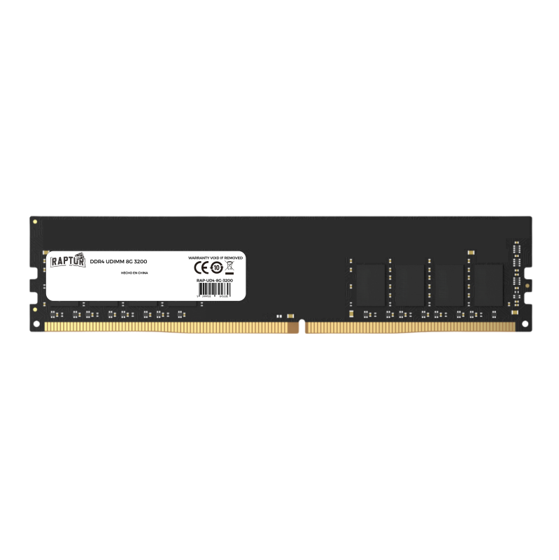 Memoria RAM Raptor Legacy DDR4 8GB 3200Mhz