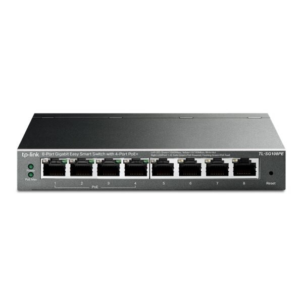 Switch Tp-Link 8P Gigabit 4P Poe TL-SG108PE