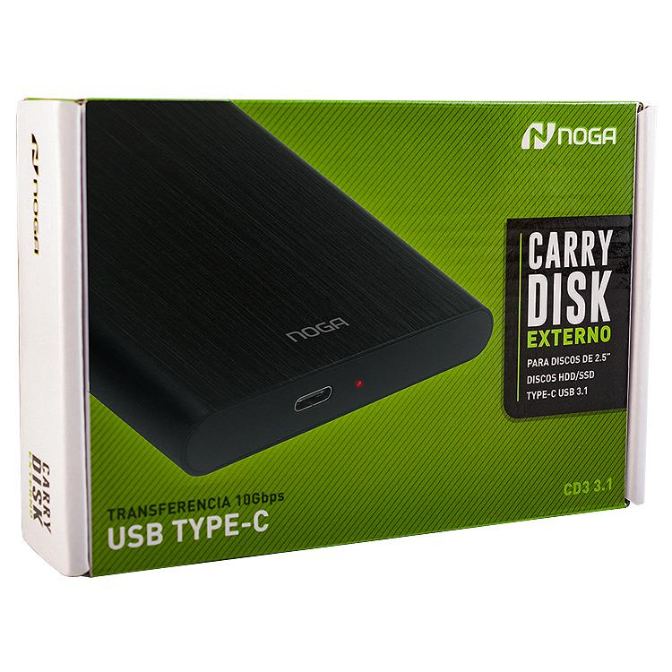 Carry Disk Noganet 2.5 Tipo C 3.1 CD3 - Imagen 2