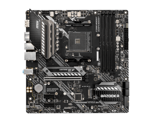 Mother MSI B550M Bazooka Socket AM4 - Imagen 2