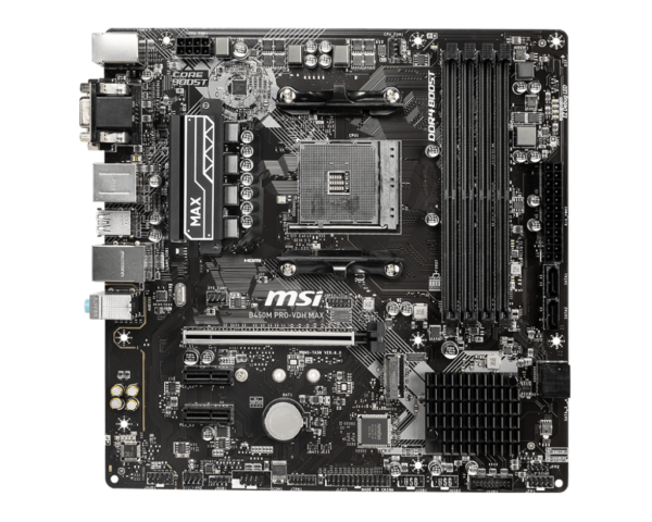 Mother MSI B450M Pro-VDH Max 8P Socket AM4 - Imagen 2