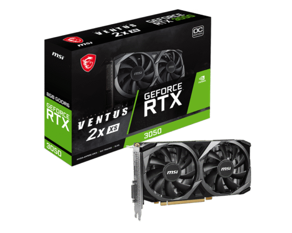 Placa De Video MSI RTX 3050 Ventus 2X XS DDR6 8GB OC - Imagen 5