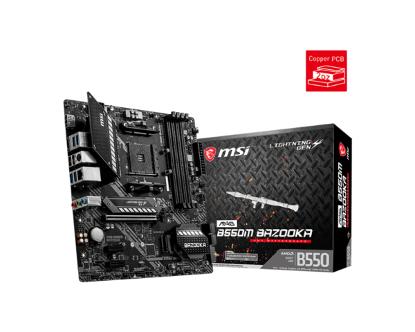 Mother MSI B550M Bazooka Socket AM4 - Imagen 5
