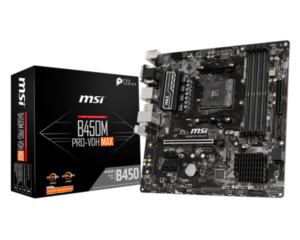 Mother MSI B450M Pro-VDH Max 8P Socket AM4 - Imagen 5