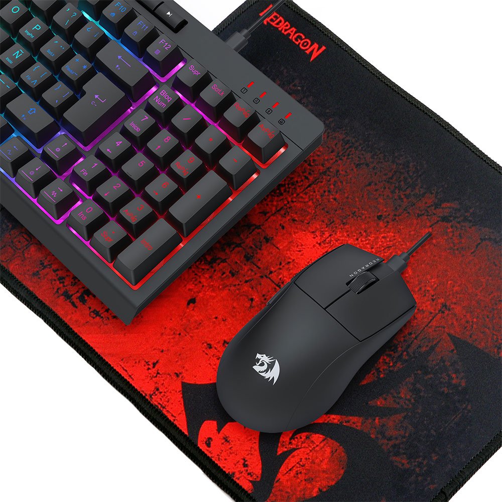 Combo Redragon S147 4en1 (Teclado - Mouse - Auricular - Pad Mouse) - Imagen 4