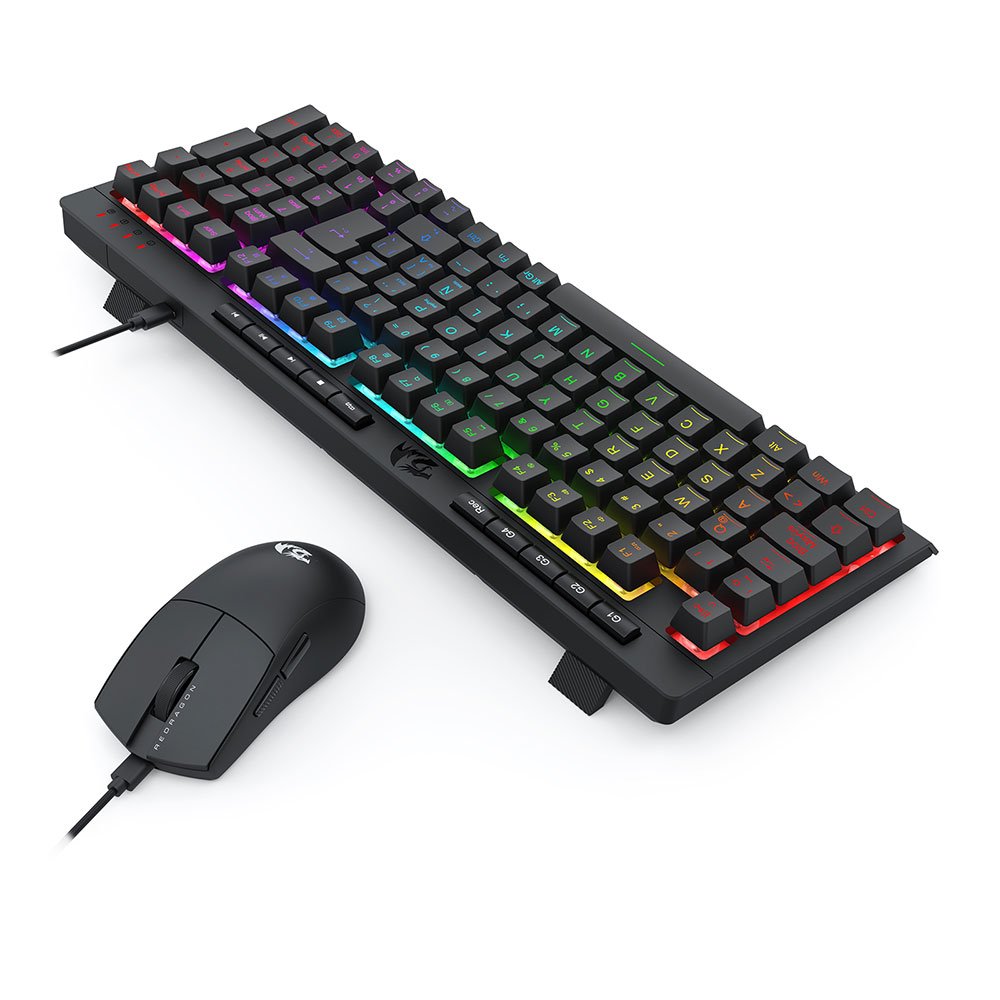 Combo Redragon S147 4en1 (Teclado - Mouse - Auricular - Pad Mouse) - Imagen 3