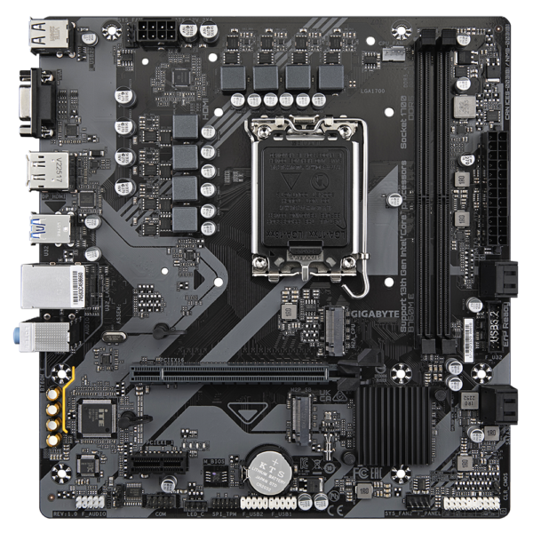 Mother Gigabyte B760M E DDR5 Socket 1700 - Imagen 2