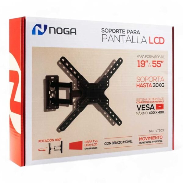 Soporte Para TV Noganet LT-303 19" a 55" - Imagen 2