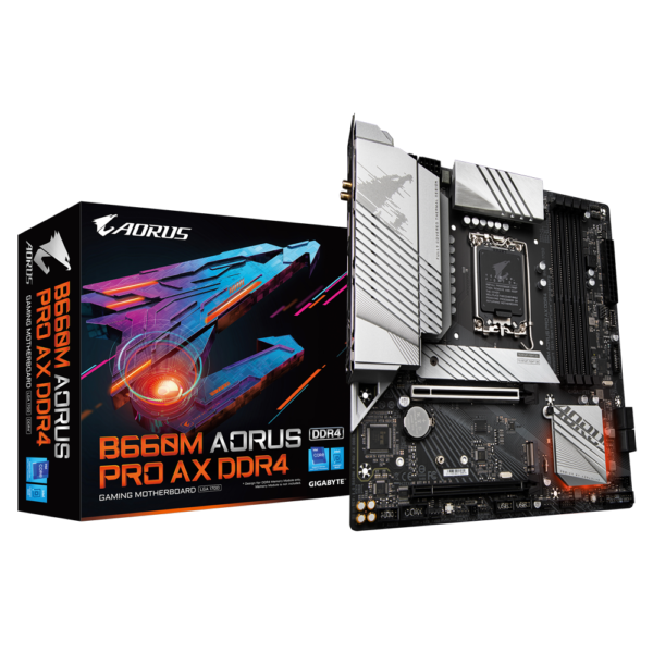 Mother Gigabyte B660M Aorus Pro AX DDR4 Socket 1700 - Imagen 5