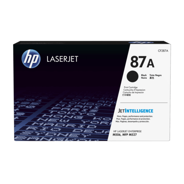 Toner Original HP 87A Negro (CF287A)