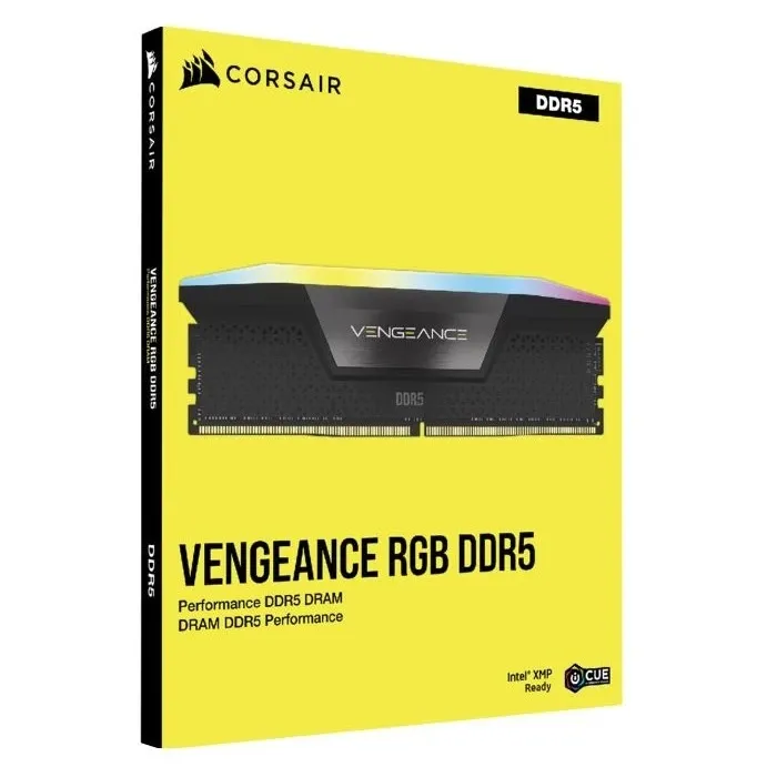Memoria RAM Corsair Vengeance DDR5 8GB 5200Mhz CL40 RGB