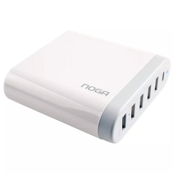 Cargador Inteligente USB Noganet NG-360 6 Puertos