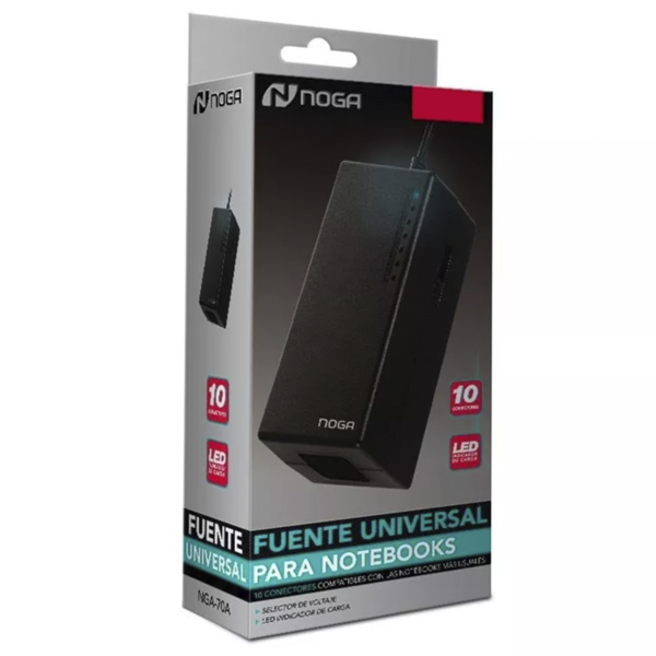 Cargador de Notebook Noganet NGA-130A