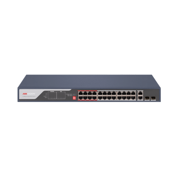 Switch Hikvision Poe 24B + 2 Pto DS-3E0326P-E