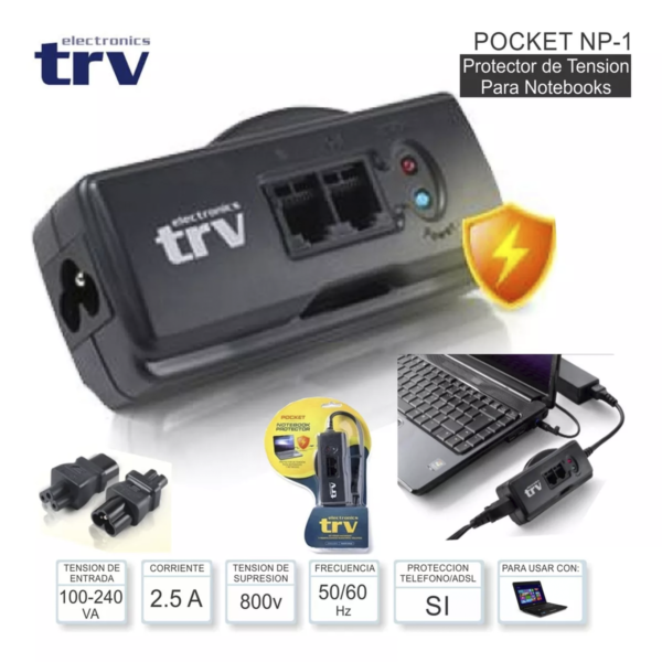 Estabilizador Protector TRV Para Notebook - Imagen 3