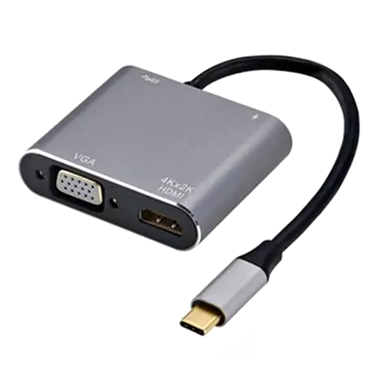 Hub USB C Hdmi Vga Intco KQ 008