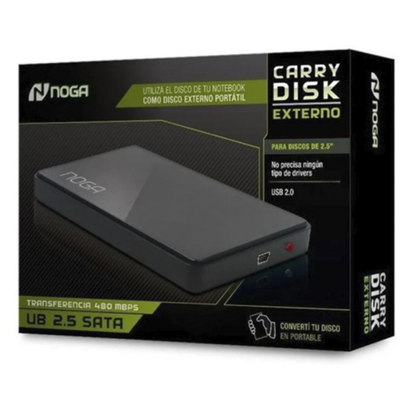 Carry Disk Noganet 2.5 USB 2.0 Sata - Imagen 2
