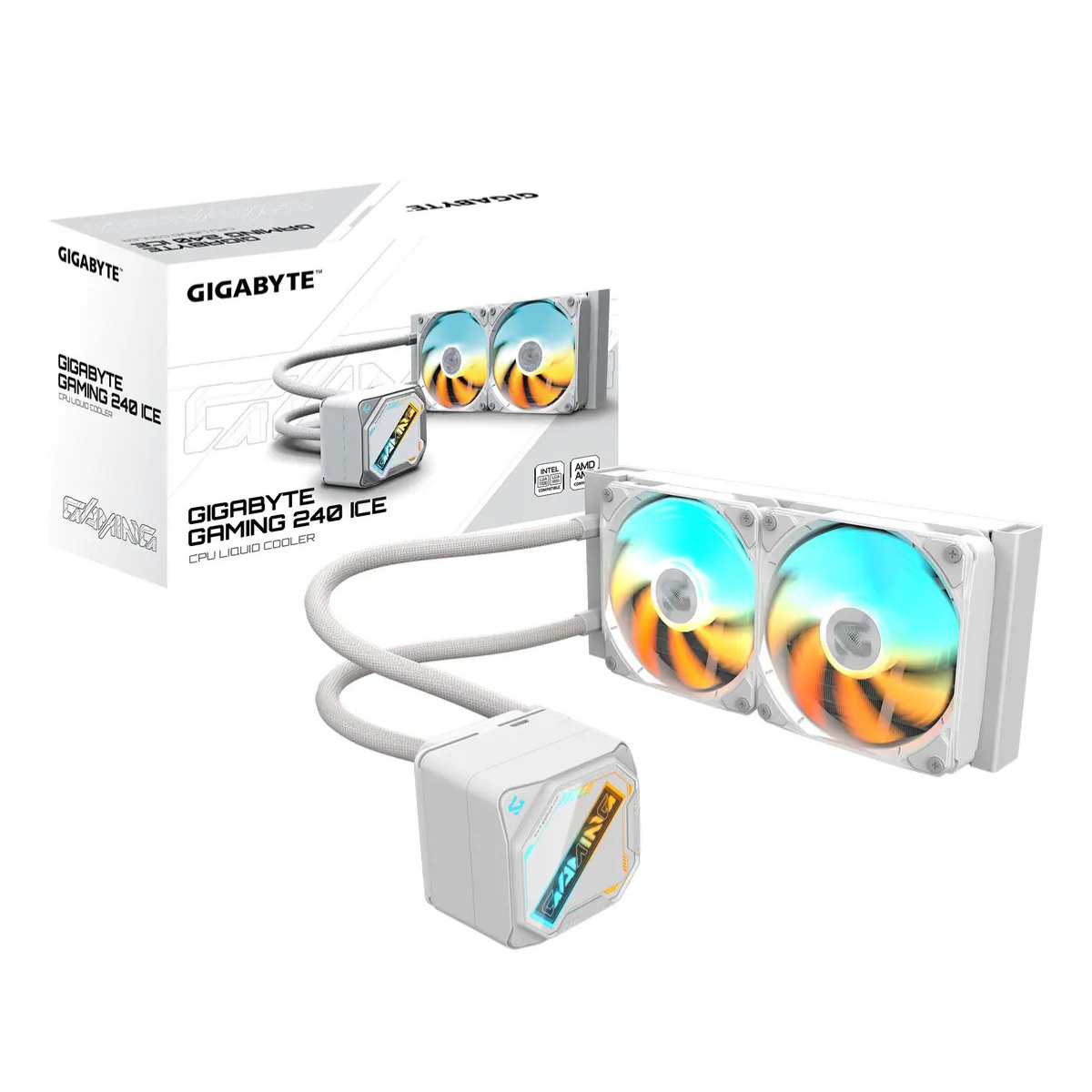 Water Cooler CPU Gigabyte Gaming GME 240I - Blanco