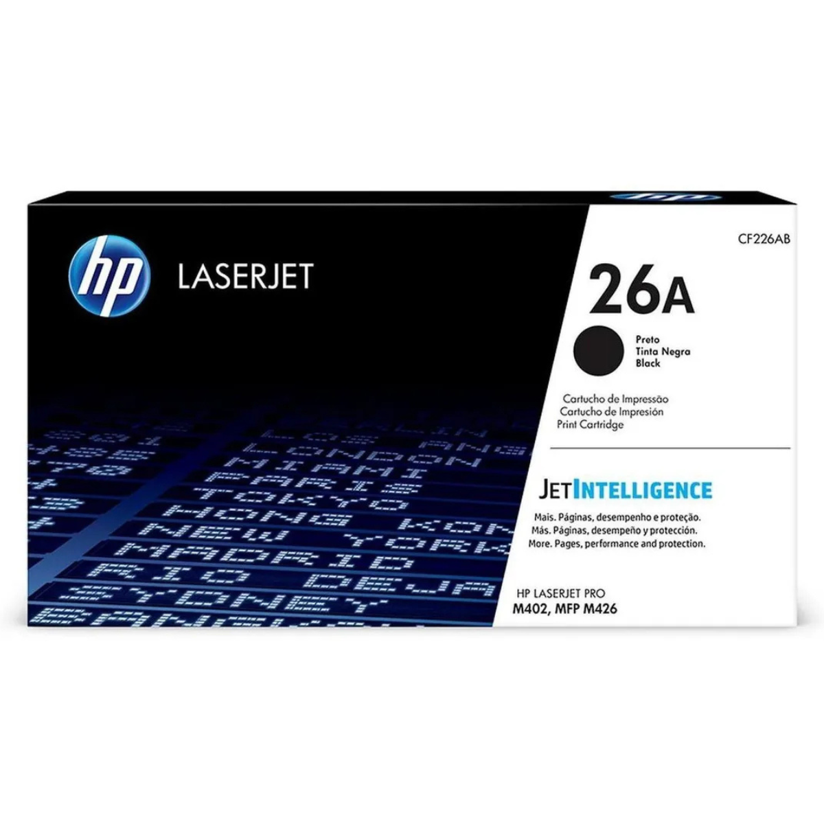 Toner Original HP 26A Negro