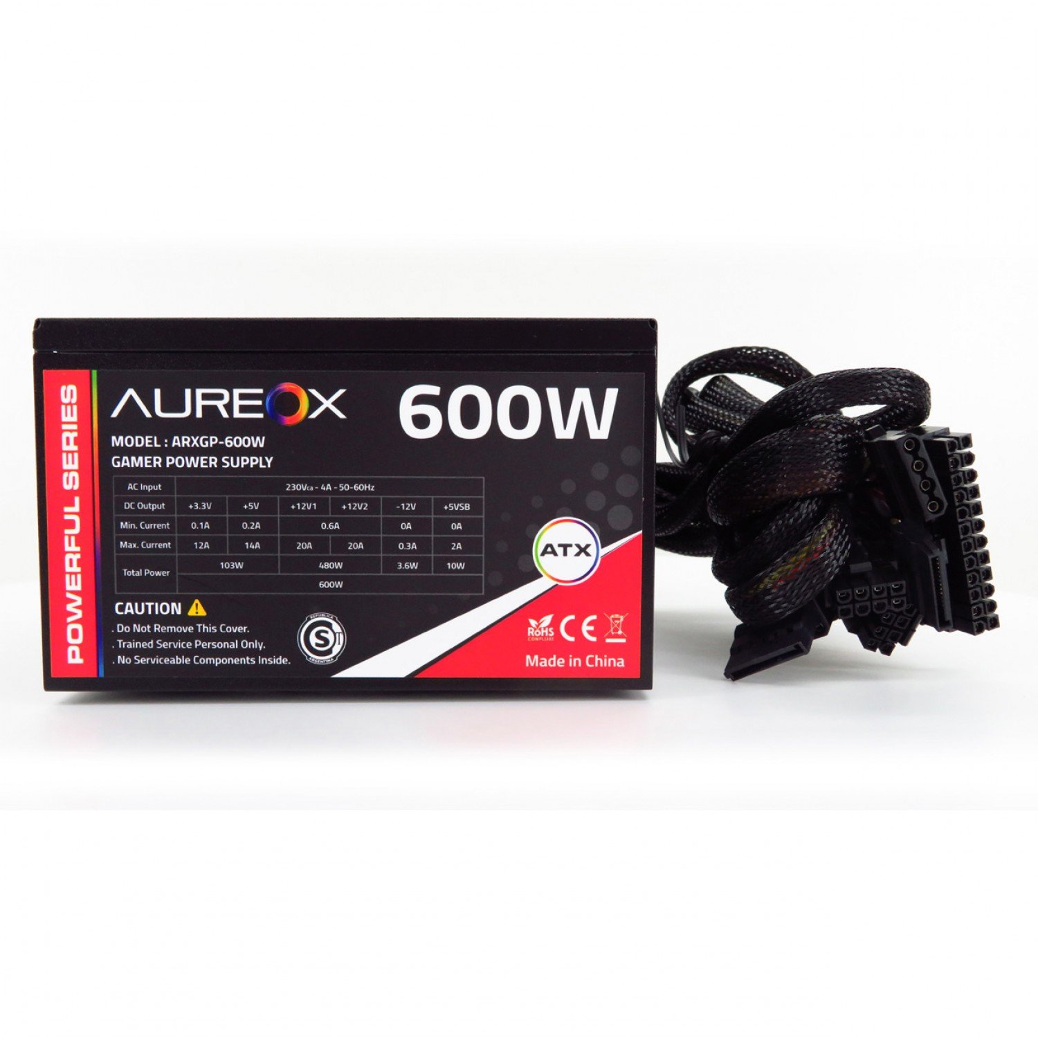 Fuente Aureox Psu 600W ARXGP - Imagen 2