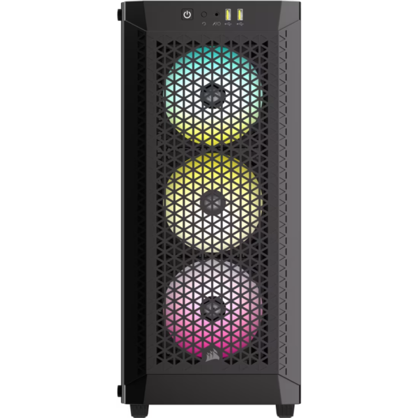 Gabinete Corsair 480T RGB Airflow ARGB x3 (Mid Tower) - Imagen 2