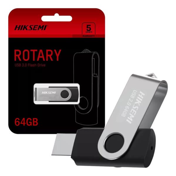 Pen Drive Hiksemi 64GB Rotary USB 3.0 - Imagen 3