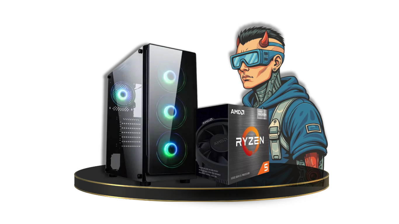 PC Ryzen 5 8500G - B650M - RAM 16GB DDR5 - M.2 512GB - 650W 80+ - Gabinete S9