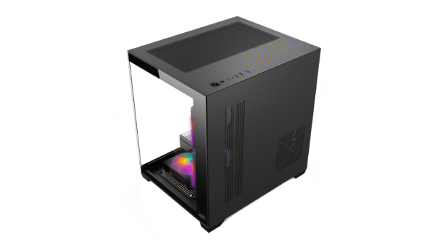 Gabinete Sentey A5 Black Vidrio Templado 5 Fan F-RGB 120MM - Imagen 2