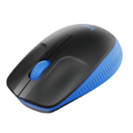 Mouse Logitech M190 USB Inalambrico - Negro y Azul - Imagen 3