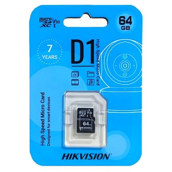 Memoria Hikvision Micro SD 64GB Clase 10