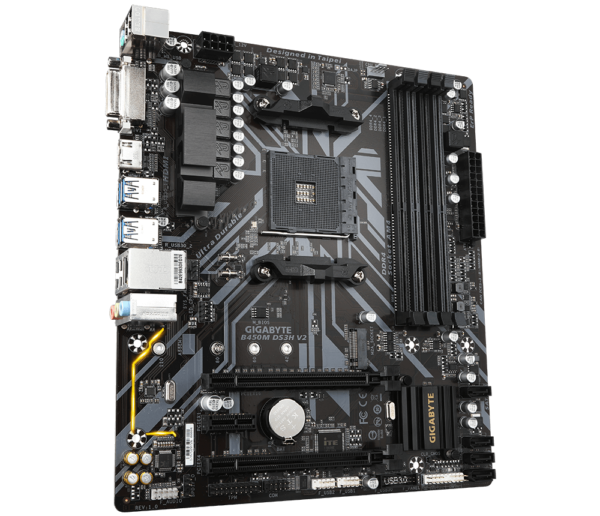 Mother Gigabyte B450 DS3H 1.0 Socket AM4