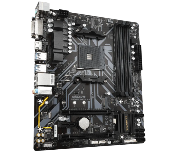 Mother Gigabyte B450M DS3H V2 Socket AM4