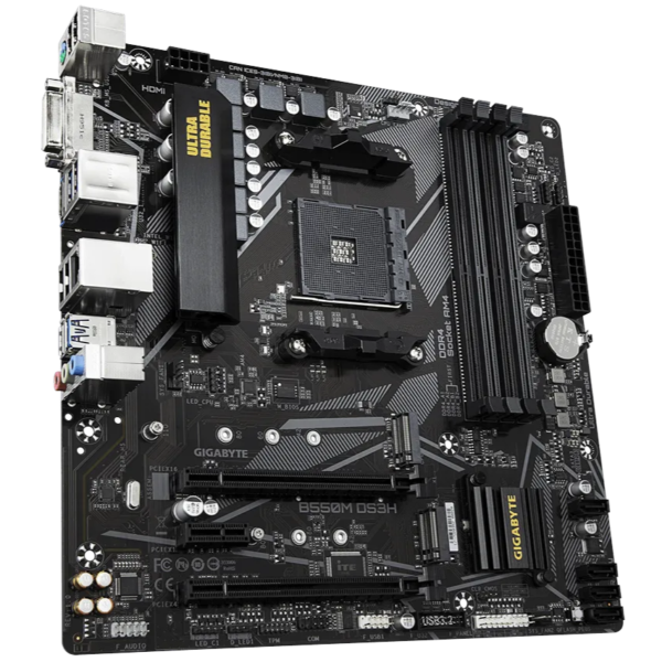 Mother Gigabyte B550M DS3H Socket AM4