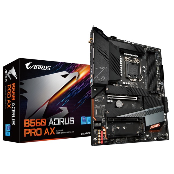 Mother Gigabyte B560M Aorus Pro AX Socket 1200 - Imagen 3