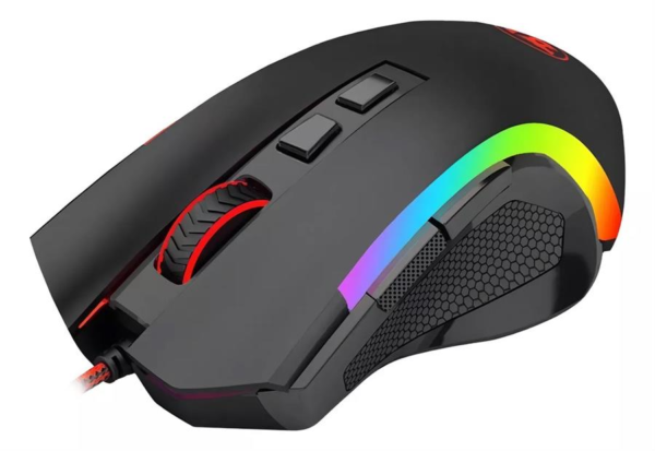Mouse Gamer Redragon Griffin M607 Black - Imagen 2
