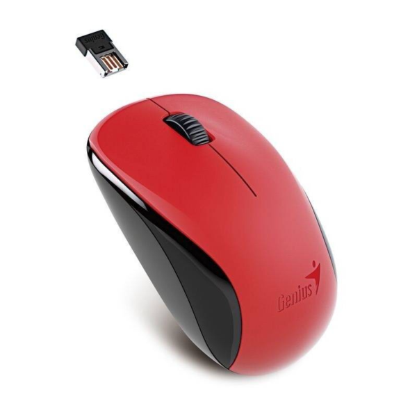 Mouse Genius NX-7000 USB Inalambrico - Rojo