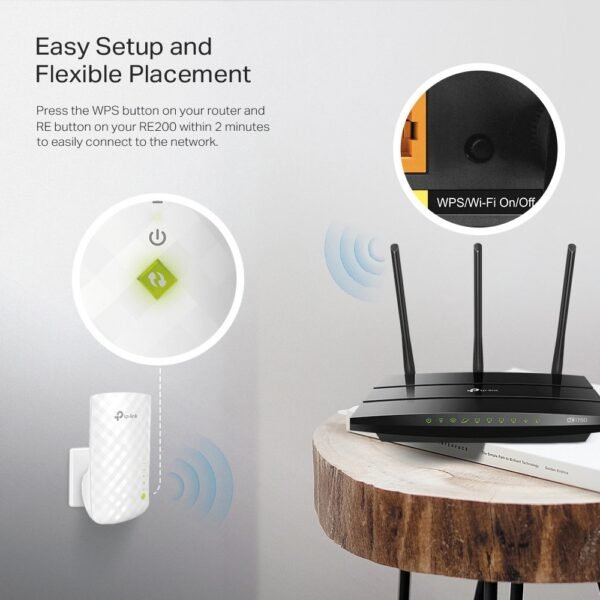 Extensor de Rango Wi-Fi Tp-Link RE200 AC750 - Imagen 5