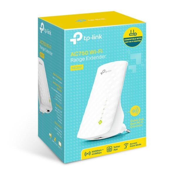 Extensor de Rango Wi-Fi Tp-Link RE200 AC750 - Imagen 3
