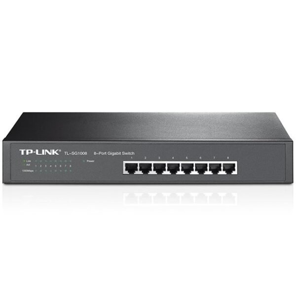 Switch Tp-Link 8B Gigabit Rack TL-SG1008 - Imagen 3