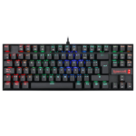 Teclado Gamer Redragon Kumara K552RGB-1R-SP Black Mecanico Switch Red - Imagen 2
