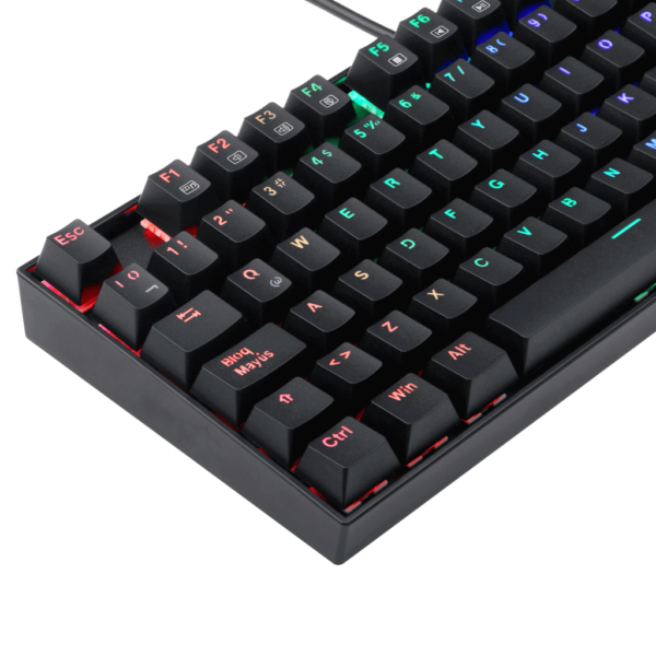 Teclado Gamer Redragon Kumara K552RGB-1R-SP Black Mecanico Switch Red - Imagen 3