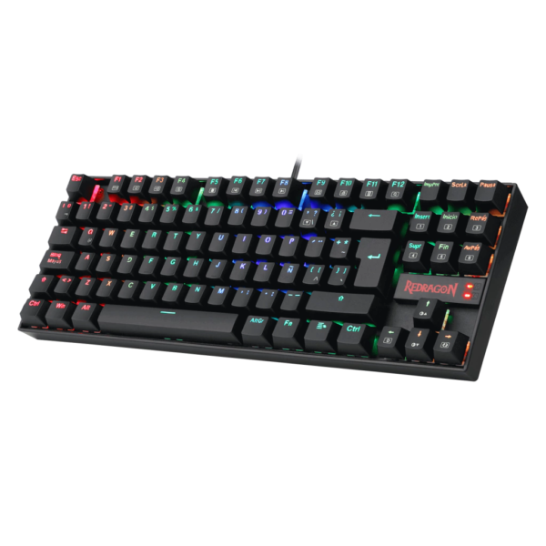 Teclado Gamer Redragon Kumara K552RGB-1R-SP Black Mecanico Switch Red - Imagen 5