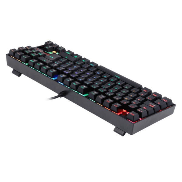 Teclado Gamer Redragon Kumara K552RGB-1R-SP Black Mecanico Switch Red - Imagen 7