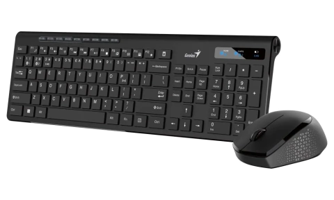 Teclado + Mouse Genius Slimstar 8230 Inalambrico+Bluetooth