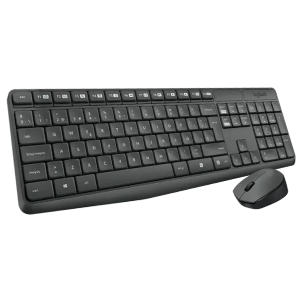 Teclado + Mouse Logitech MK235 USB Inalambrico